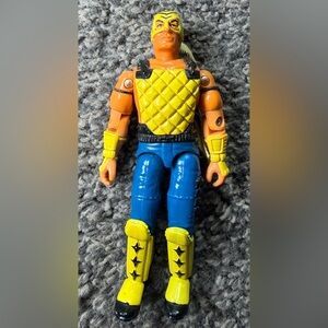 T'Jbang v1 loose GI Joe Swordsman Ninja Force 4 1991 martial arts silent Vintage